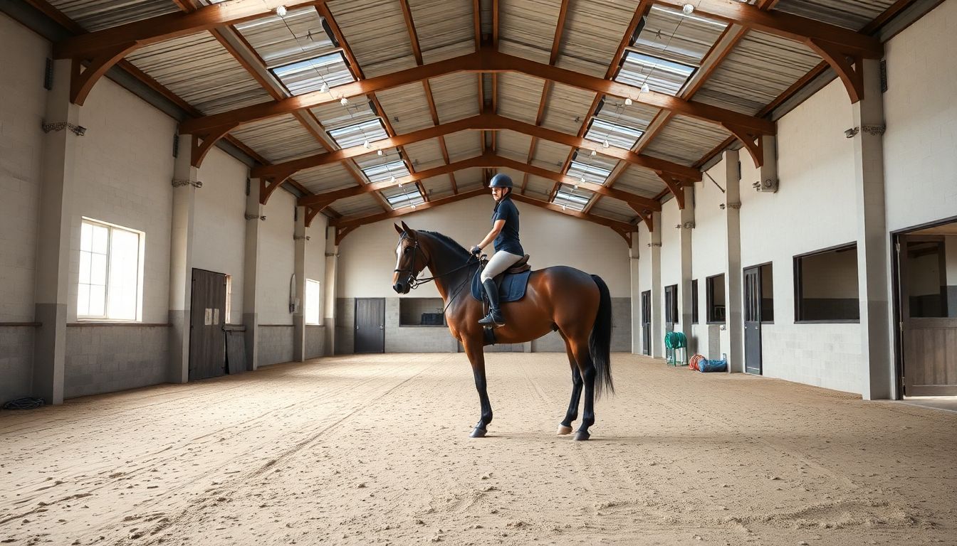 Hale jeździeckie - nowoczesne rozwiązania