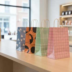 Jak dobrać rozmiar i uchwyt torby papierowej do produktu